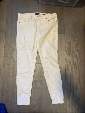 Banana Republic White Skinny Jeans